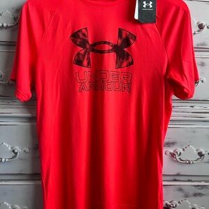 Under Armour boys short sleeve UA Tech big logo
